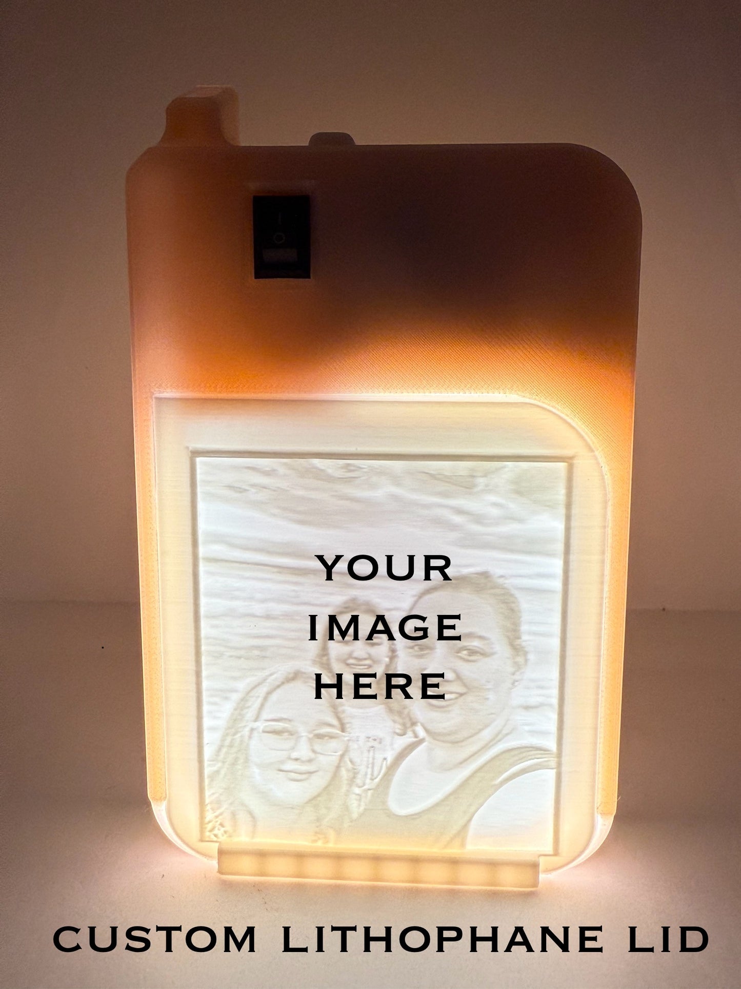 Custom Lithophane Lid (for Twinkle)